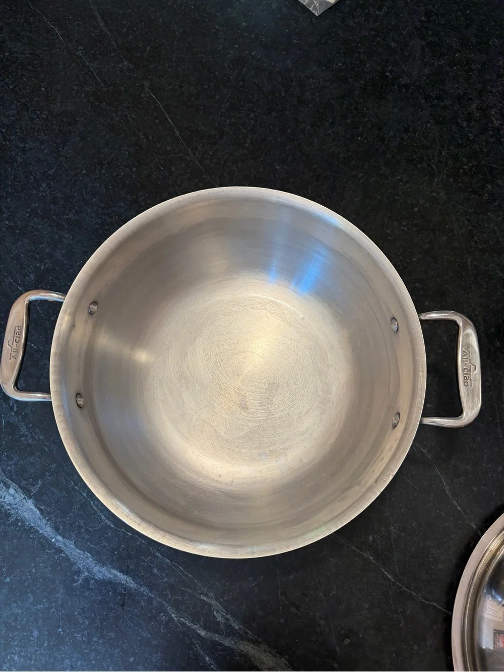 All clad copper core and Stainless Steel Covered  Pan - Picture 3 of 6
